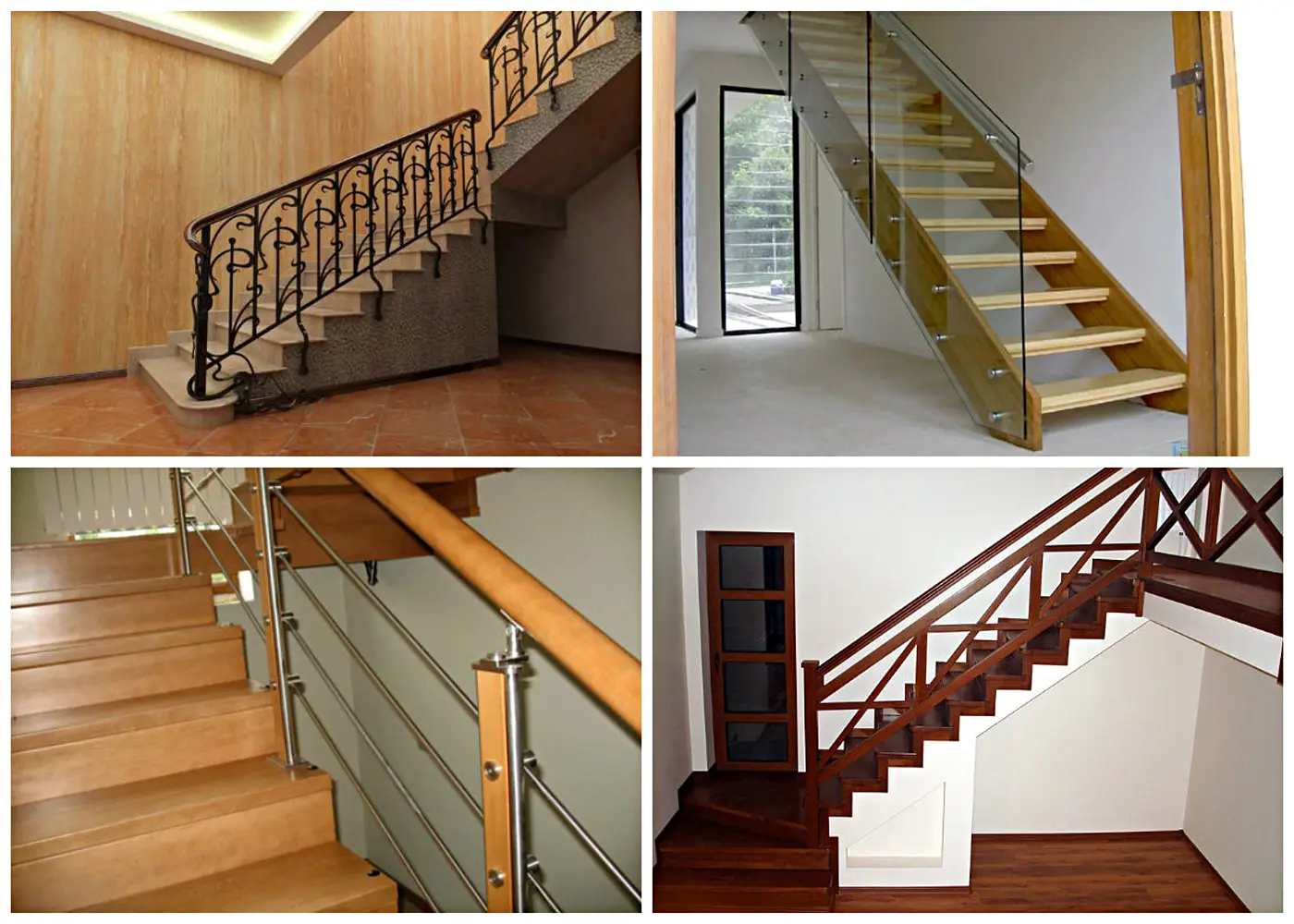 Выбор ограждения для лестницы в частный дом фото